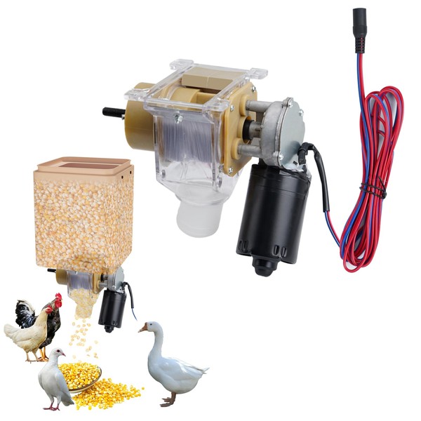 DIY Timed Poultry Feeder - Quantitative Feeder for Chickens, Ducks,