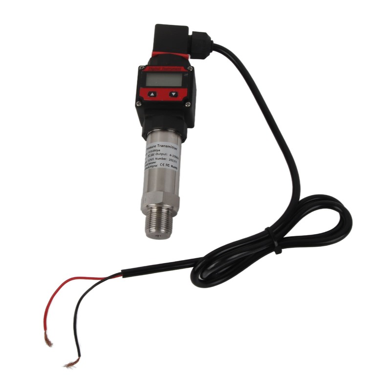 Diffusion Silicon Pressure Transmitter Digital Water Air Pressure Transducer 24V