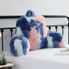 Bedriping Reading Pillow for Bed Adult - Faux Fur Backrest