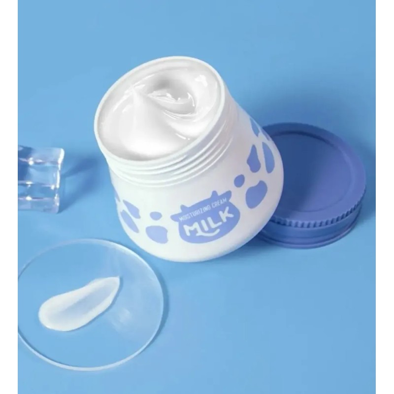 Crema facial hidratante profunda con ácido hialurónico