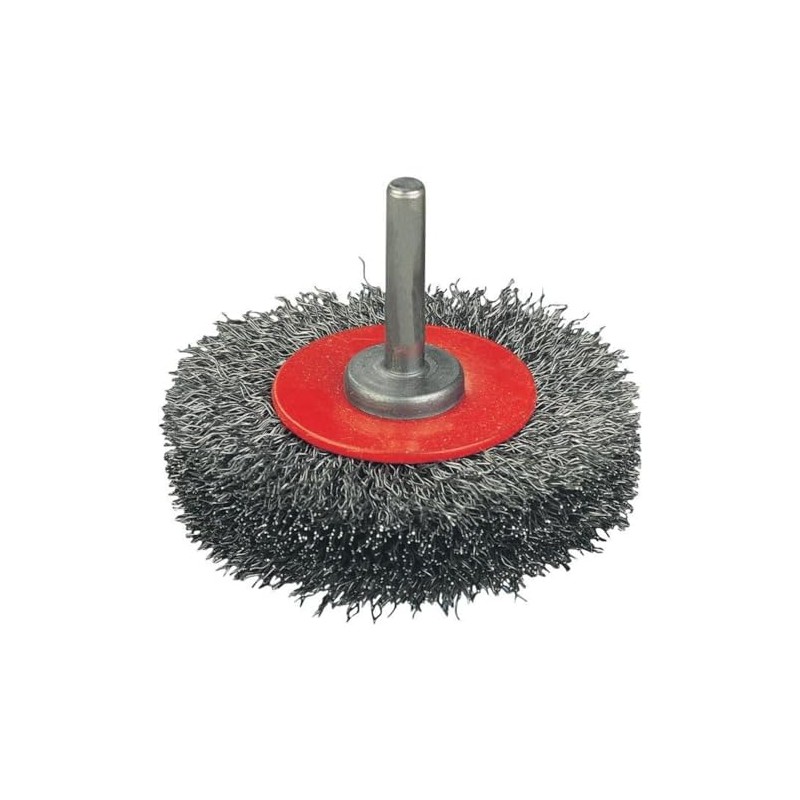 Round Brush Steel Wire 70 mm Wavy Fortis