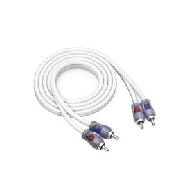 RECOIL RMI29 Tinned Oxygen Free Copper 2-Channel 9ft RCA Audio Interconnects Cable for High-End Car Audio Marine Motorcycle & UTV ATV Audio Triple-Shielded with Noise Rejection for Tough Environment