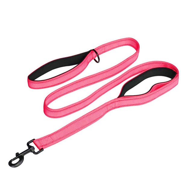 MEKEET Large Dog Lead Leash, 1.5m Double Handles Dog Lead