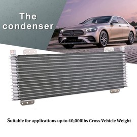 Transmission Oil Cooler 40,000 GVW Low Pressure Drop, 40K Transmission Cooler with Mounting Hardware LPD47391 OC-4739-1 47391