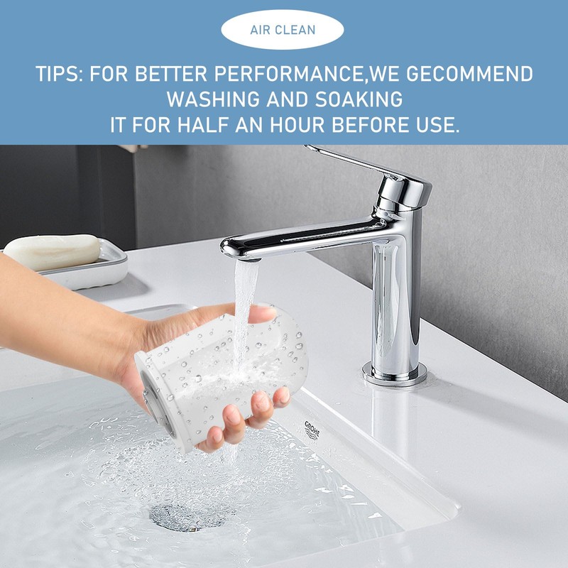 Mixzeny A250 Aqua Pro 2-in-1 Humidifier Water Filter Replacement Compatible