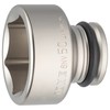 TONE Impact Socket 6NV-50 Insertion Angle 0.7 inch (19.0 mm)