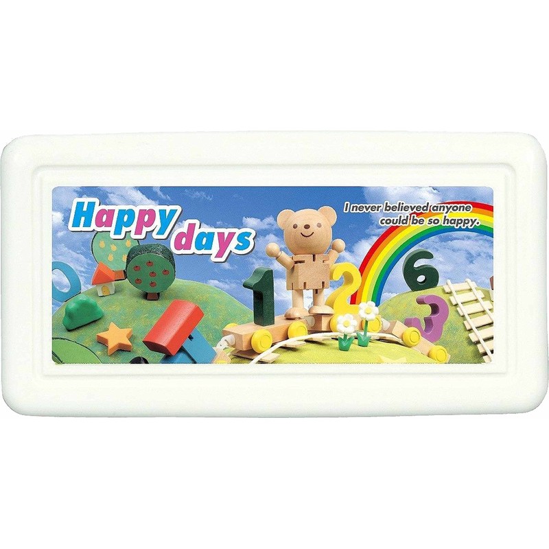 アーテック ねんどケース HappyDays 20×11×5.5cm (粘土ベラ・名前シール付き) 3020