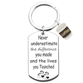 SSWPQOS Leaving Gifts for Colleague Coworker Keychain Employee Appreciation Gifts Thank You Gifts for Coworker Boss Office Friends Farewell Gifts Goodbye Gifts Christmas Birthday Gifts