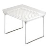 madesmart 95-79062-06 Small Stacking Shelf W/Holes