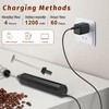 Milk Frother Handheld,TENTAM Wireless Foldable Frother,USB-C Rechargeable Coffee Frother Wand,Electric