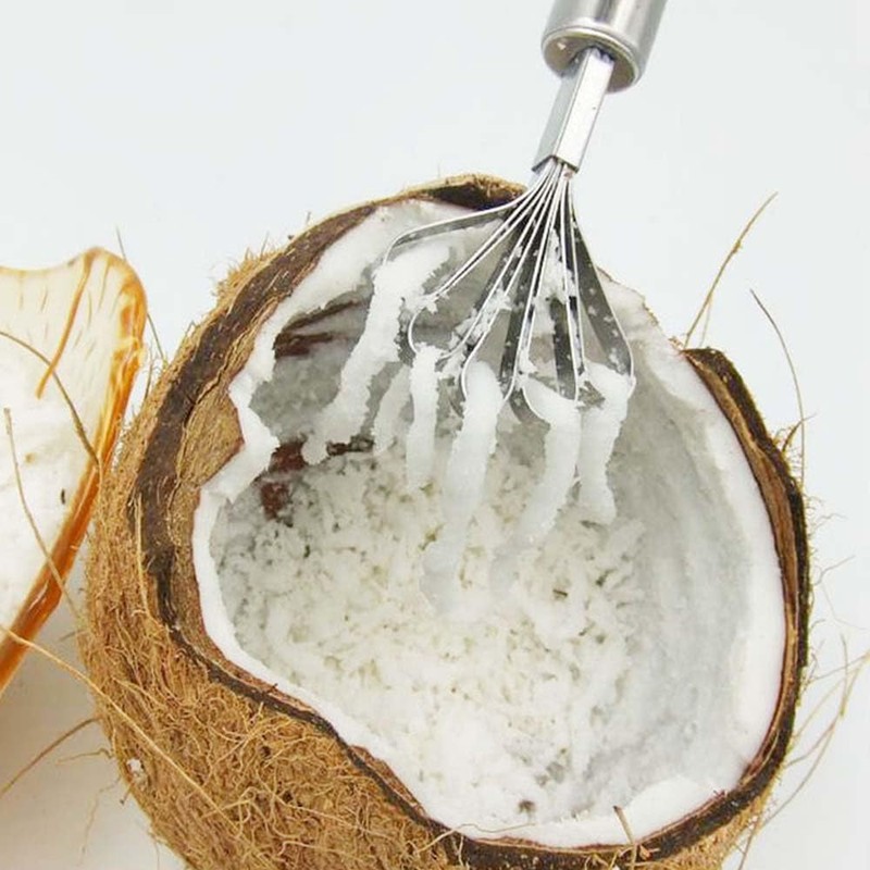 Coconut Grater Stainless Steel Coconut Scraper Coconut Grater Fish Scraper