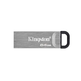 Kingston DataTraveler Kyson 64GB High Performance USB 3.2 Metal Flash Drive | Speeds up to 200MB/s | DTKN/64GB