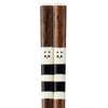 Nakano Chopsticks, Dishwasher Safe, Natural Wood, 21cm, Animal Border, Panda,