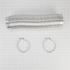 Whirlpool 4396727RP 8-Feet Dryer Vent with Clamps