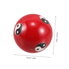 Outanaya 1 Pair Hand Therapy Balls for Elderly Chinese Massage Balls for Hand Strength Flexibility Low Temperature Enamel Design for All Ages Included