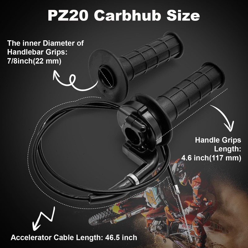 pz20 110cc Carburetor For Tao Tao ATV 110cc 125cc Go