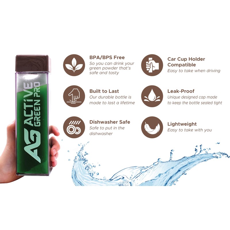 Active Green Pro - Water Bottle 450ml