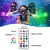 Rechargeable Submersible Pool Lights with Remote, Waterproof Underwater Charging Battery