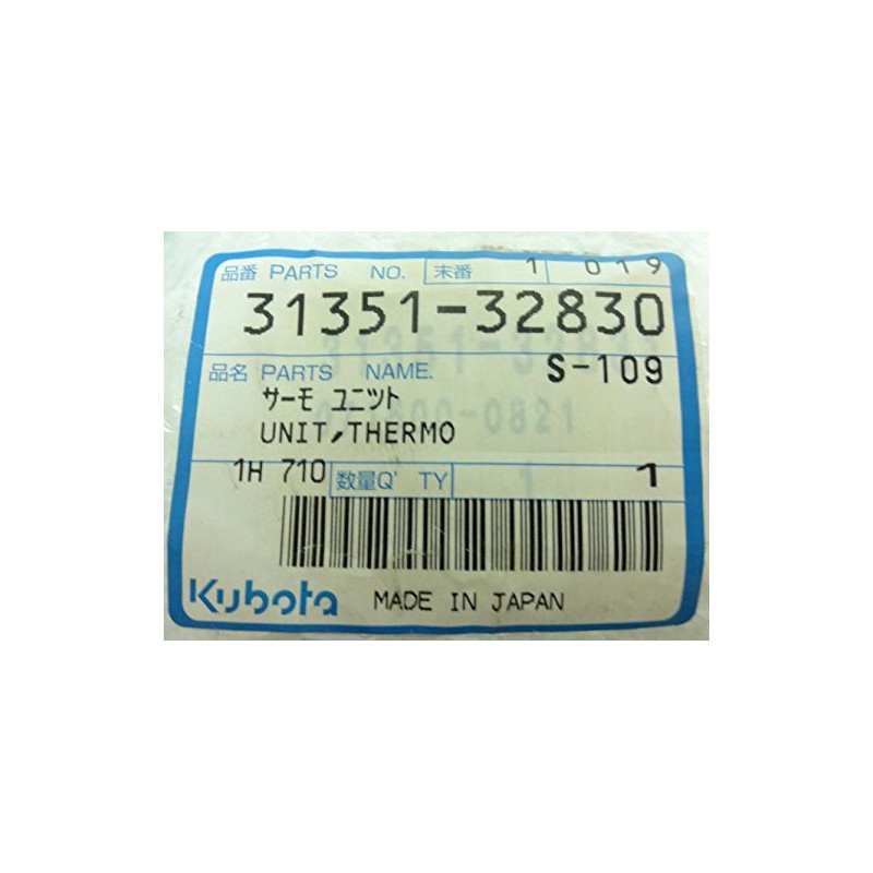 Kubota 31351-32830 Genuine Water Temperature Sensor for Tractor