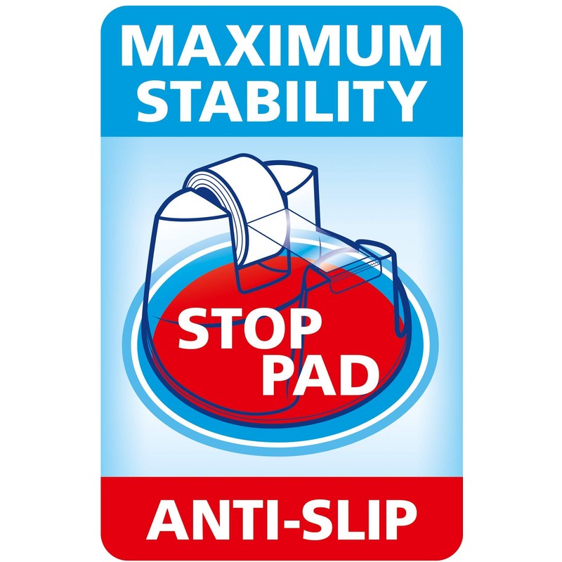 tesa Easy Cut Deskdispenser Compact ZWART inlc 1 rol tesafilm