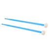 2Pcs Drum Mallet Felt Head Nylon Handle Double Headed Instrument