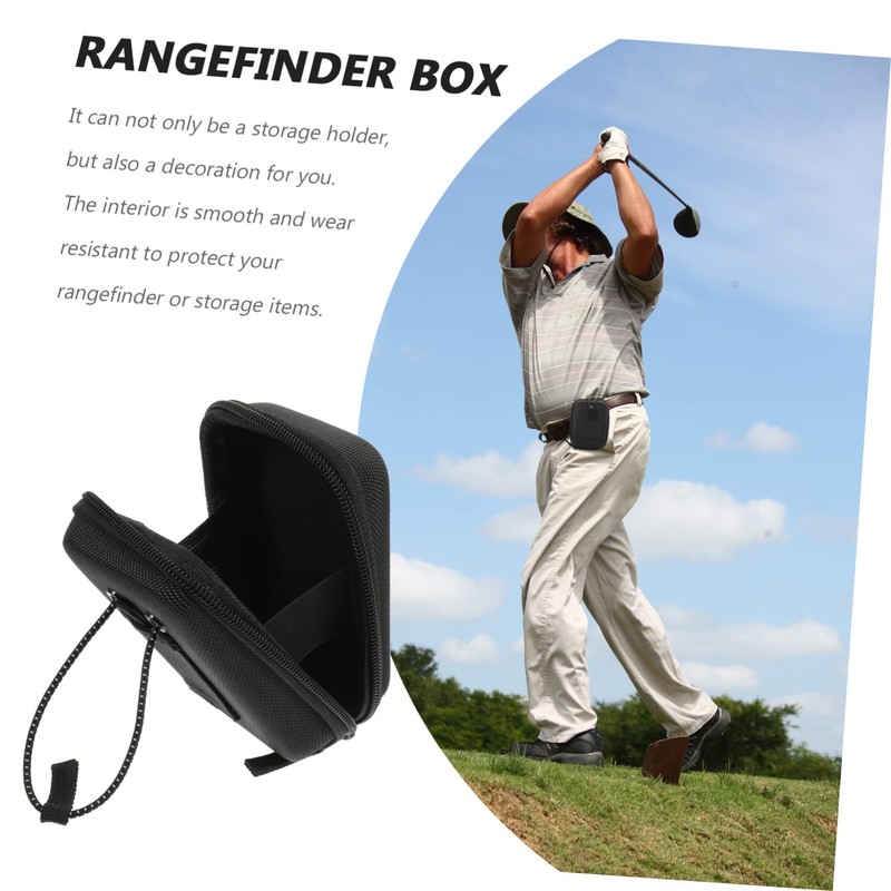NOLITOY Professional Golf Rangefinder Storage Case Durable Zippered Protection Pouch