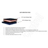 4 Pack of Anti Vibration Pads 4" x 4" x