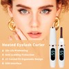 Heated Eyelash Curler, Heated Lash Curler with Led Display Electric