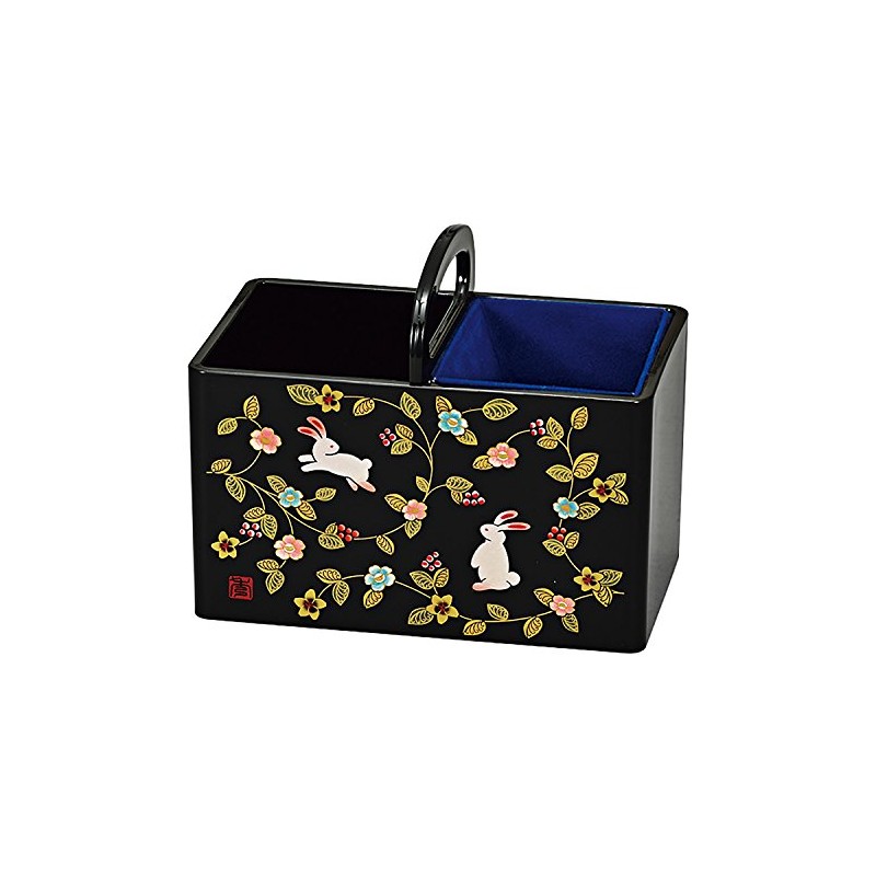 Mitani M15395-8 Yamanaka Lacquerware Hananokoji Miyabi Remote Control Rack