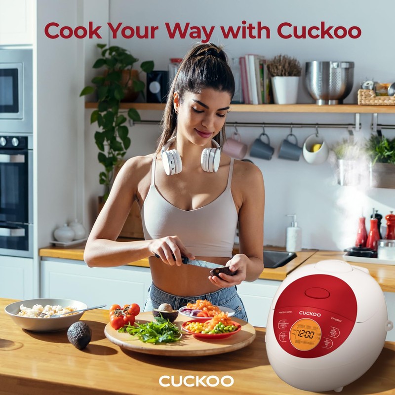 CUCKOO Micom Rice Cooker 3 Cup Uncooked / 6 Cup