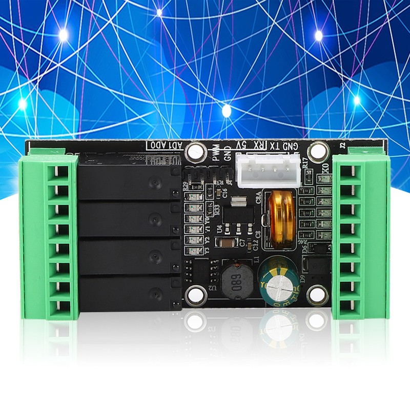 PLC Industrial Control Board Programmable Controller FX1N/2N‑6MR/T/10/14/20MR/T Mainboard
