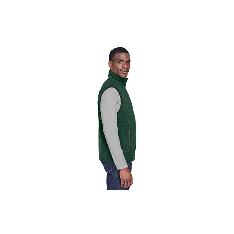 Harriton Adult 8 oz. Fleece Vest 4XL HUNTER