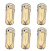 6pcs G4 LED Bulb 700LM 7W 72LED 360 Degree Lighting
