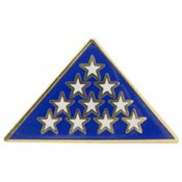 FindingKing Pin de Bandera de Estados Unidos Plegado DE 2,5 cm