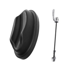 KOMBIUDA 2pcs Bike Front Wheel Riser Block Stable Support for Indoor Cycling Training Durable Skid-Resistant Compatible with Road and Mountain Bikes