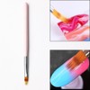 1Pc Professional Nail Art Brush/Manicure Gel Polish Brush/Gradual Color Blooming