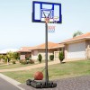 Unbranded 44 Inch Backboard Adjustable Basketball Hoop Outdoor 10FT Portable
