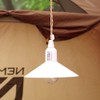Post General 982070016 Hang Lamp, Type 2, White, Camping LED