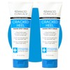 Advanced Clinicals Crema de talón agrietada para pies secos, puntos