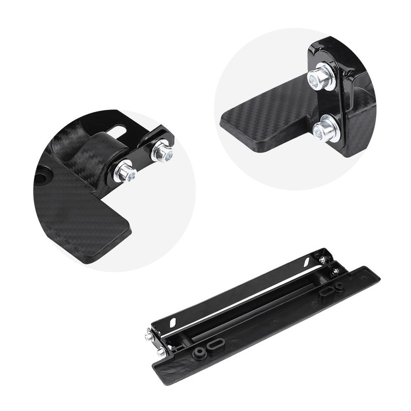 Qiilu Flip-Up License Plate Holder, License Plate Frame Holder Bracket