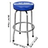 ‎TCE TCE Torin Swivel Bar Stool Padded Garage Shop Seat