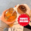 FANSON Botella Agua Oso Kawaii 1lt Tritan Lonchera Vaso Escuela