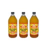 Bragg, Apple Cider Vinegar, 32 oz (3 Pack)