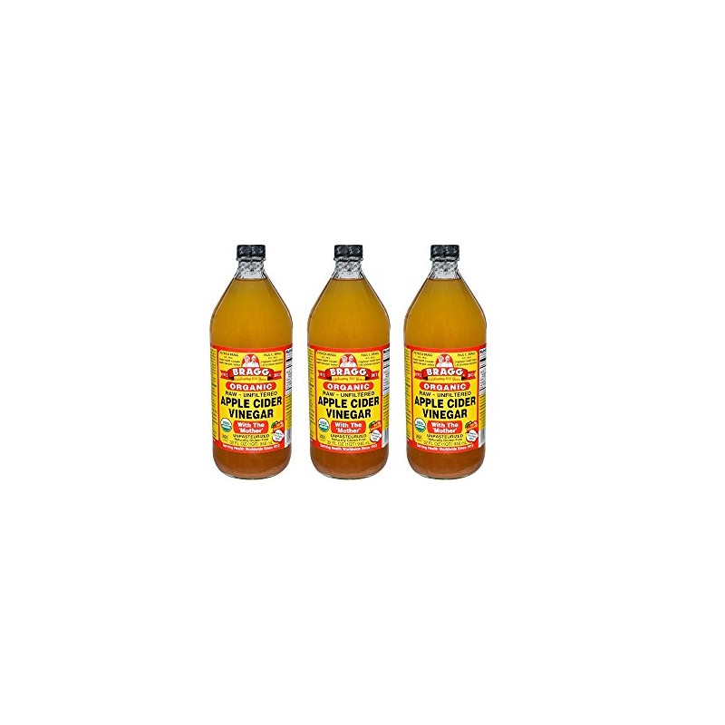 Bragg, Apple Cider Vinegar, 32 oz (3 Pack)