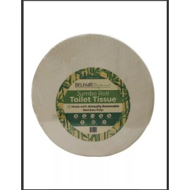 Belfair Natural Jumbo Roll Toilet Tissue*BAMBOO PULP*3.5"×1000