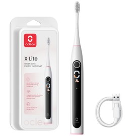 Oclean X Lite Electric Toothbrush for Adults, Travel Toothbrush with Screen Display 5 Modes, 40 Days Battery Life