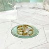 Plymor 2" Round, 3mm Thick Beveled Glass Mirror Circle, Pack