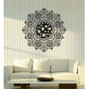 WallStickers4ever Vinyl Wall Decal Mandala Circle Floral Ornament Meditation Stickers