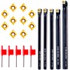 Carbide Lathe Tools -Lath Threading Bit Set 15pcs - 5pcs
