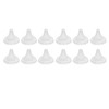 14Pcs Baby Bottle Nipple Silicone Soft Odorless Easy Cleaning Accessory